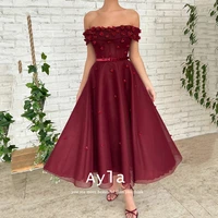 princess off the shoulder prom dresses stereo embroidery robes de soir%c3%a9e grace %d9%81%d8%b3%d8%a7%d8%aa%d9%8a%d9%86 %d8%a7%d9%84%d8%b3%d9%87%d8%b1%d8%a9 prom dresses 2022 luxury gowns