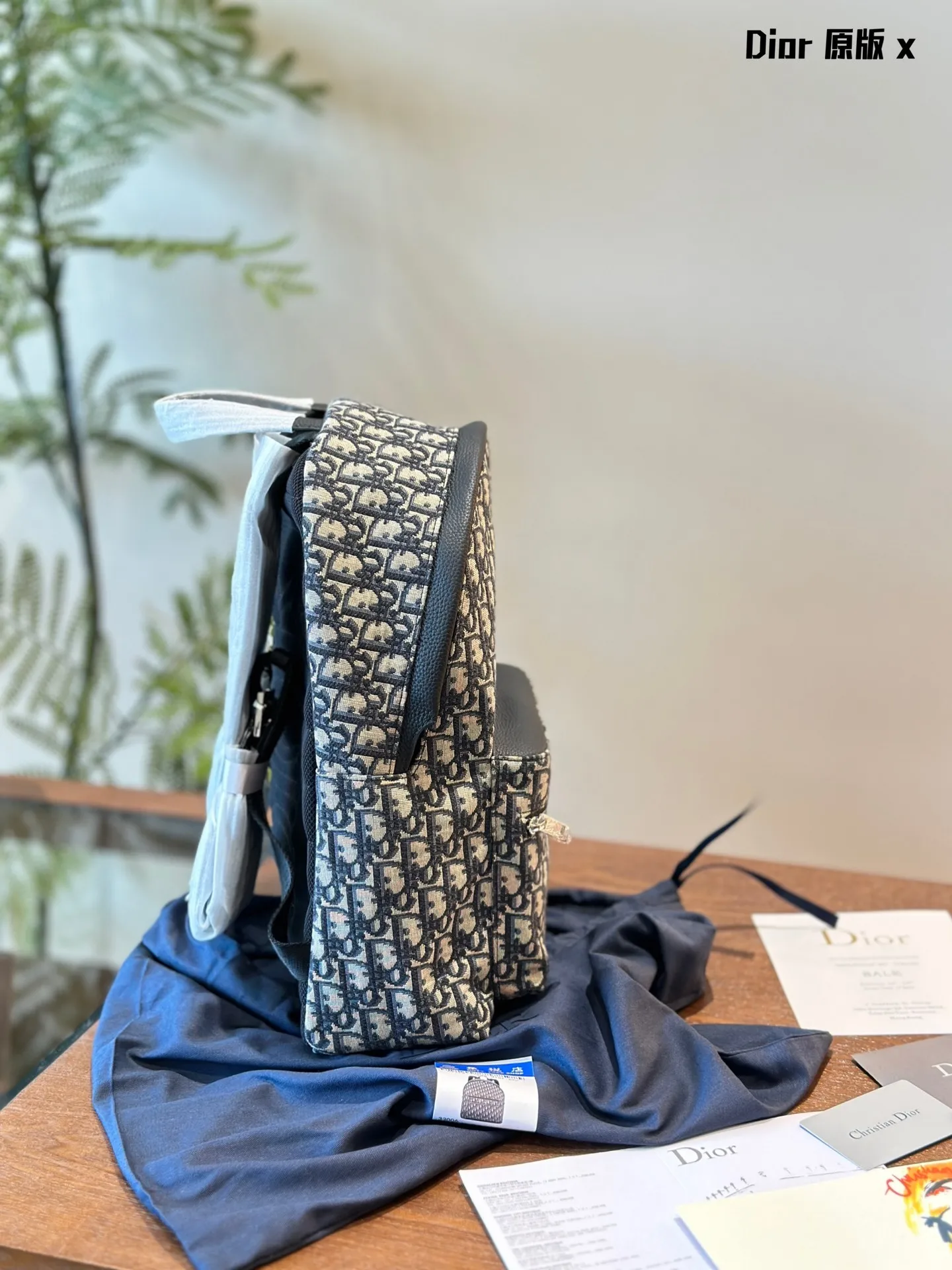 Dior Tote Cope 1:1 Новинка 2024 мужской модный рюкзак портфели кошелек сумки на плечо с