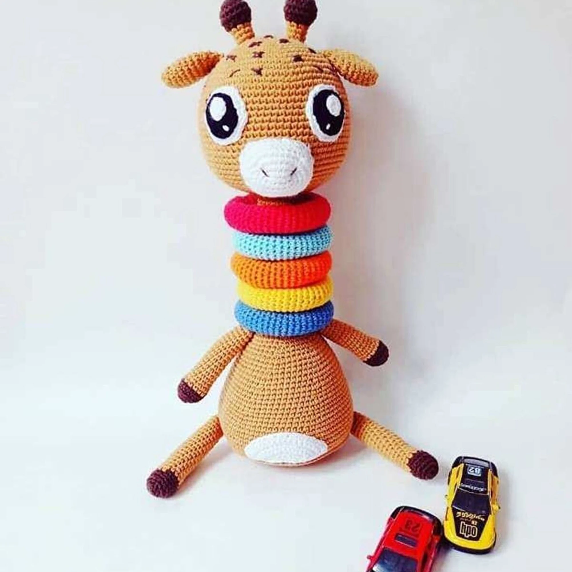 

Amigurumi развивающий жираф, Органическая игрушка, Детская кукла, игрушки для продажи, спутник для сна, милая Долли