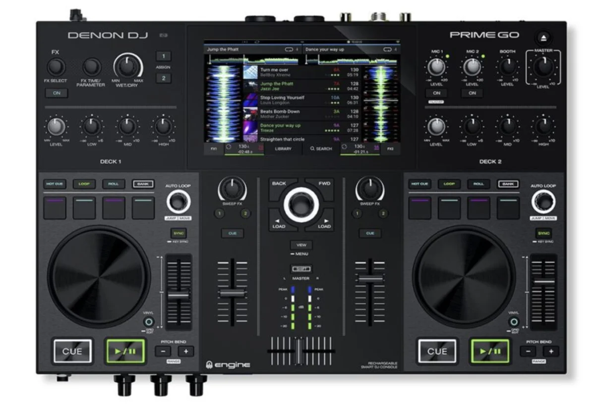

Summer Discount on Denon DJ Prime GO Rechargeable DJ System with Touchscreen & Wi-Fi