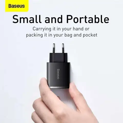 Зарядное Baseus PD 20 USB IPhone 14 13 Pro Max Plus Xiaomi 30 Вт Быстрая Зарядка QC3.0 Type C Зарядное Устройство Зарядный