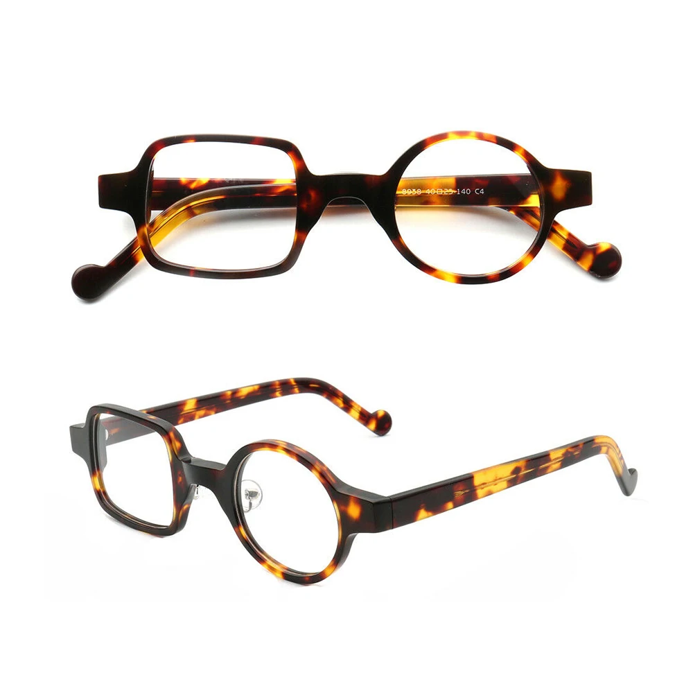 Оправа для очков унисекс круглая винтажная квадратная Крейзи снотворная мужчин