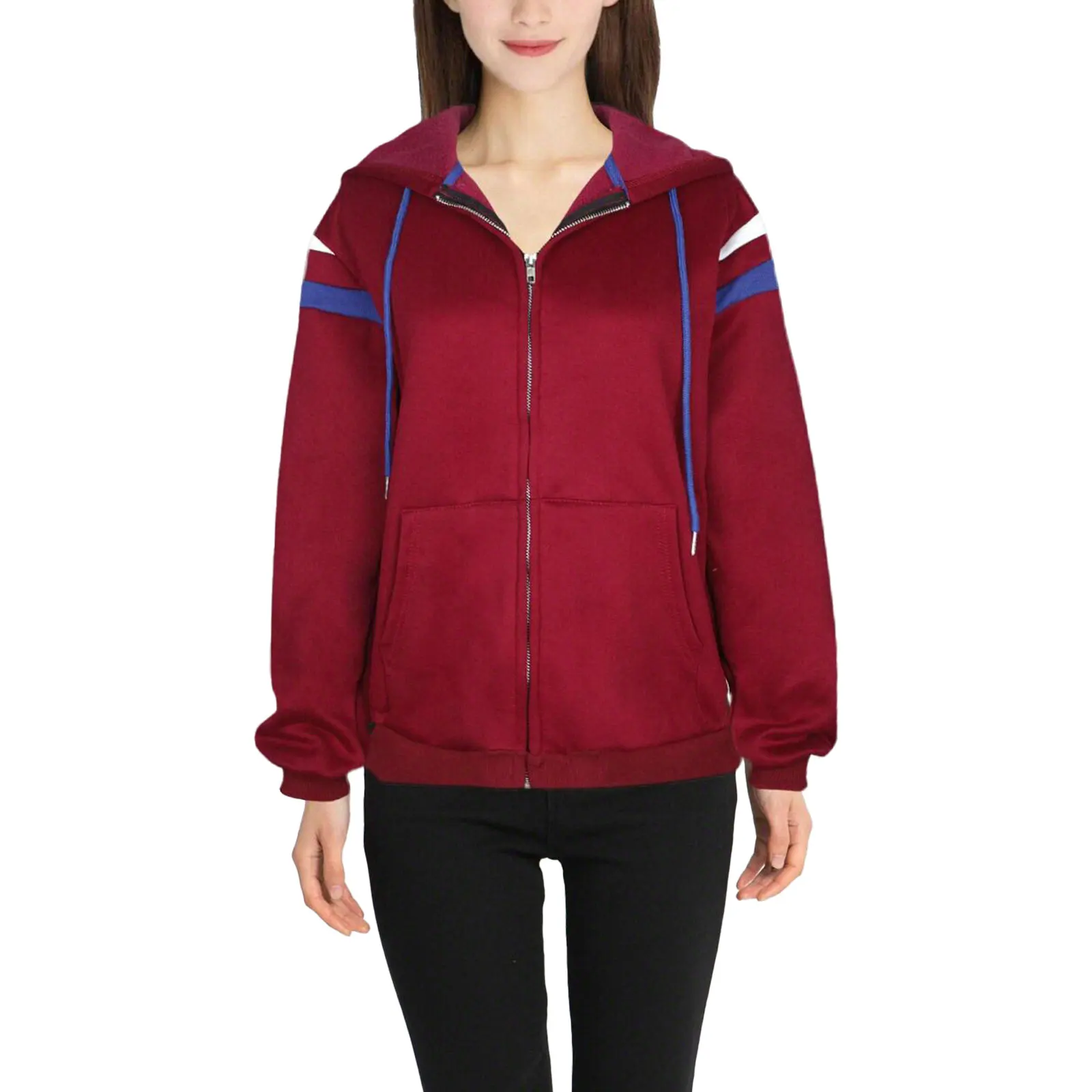 

Женская толстовка Wanda Maximoff для косплея, свитшот с капюшоном на молнии, костюм на Хэллоуин