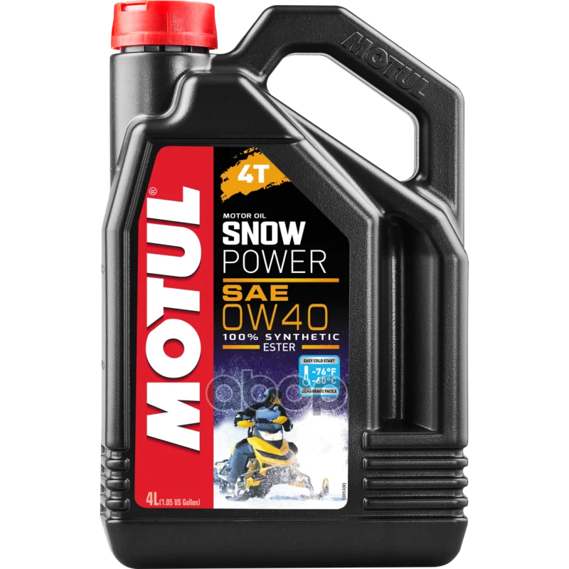 Масло Motul 4t Snowpower 0w-40 4л MOTUL арт. 105892