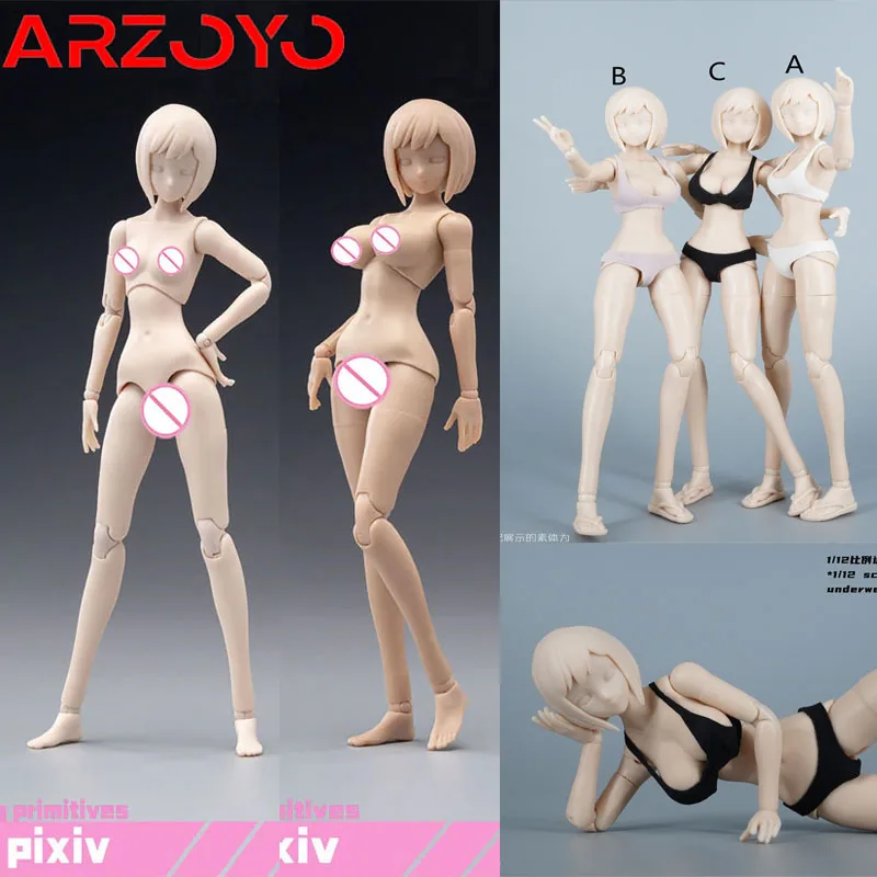 Articulated Doll Toy Model