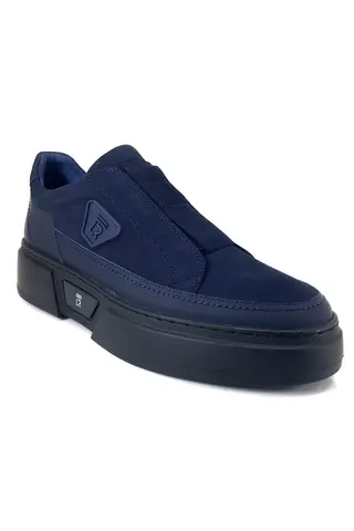 Libero -  4995 23ka Мужская повседневная обувь - темно-синий нубук