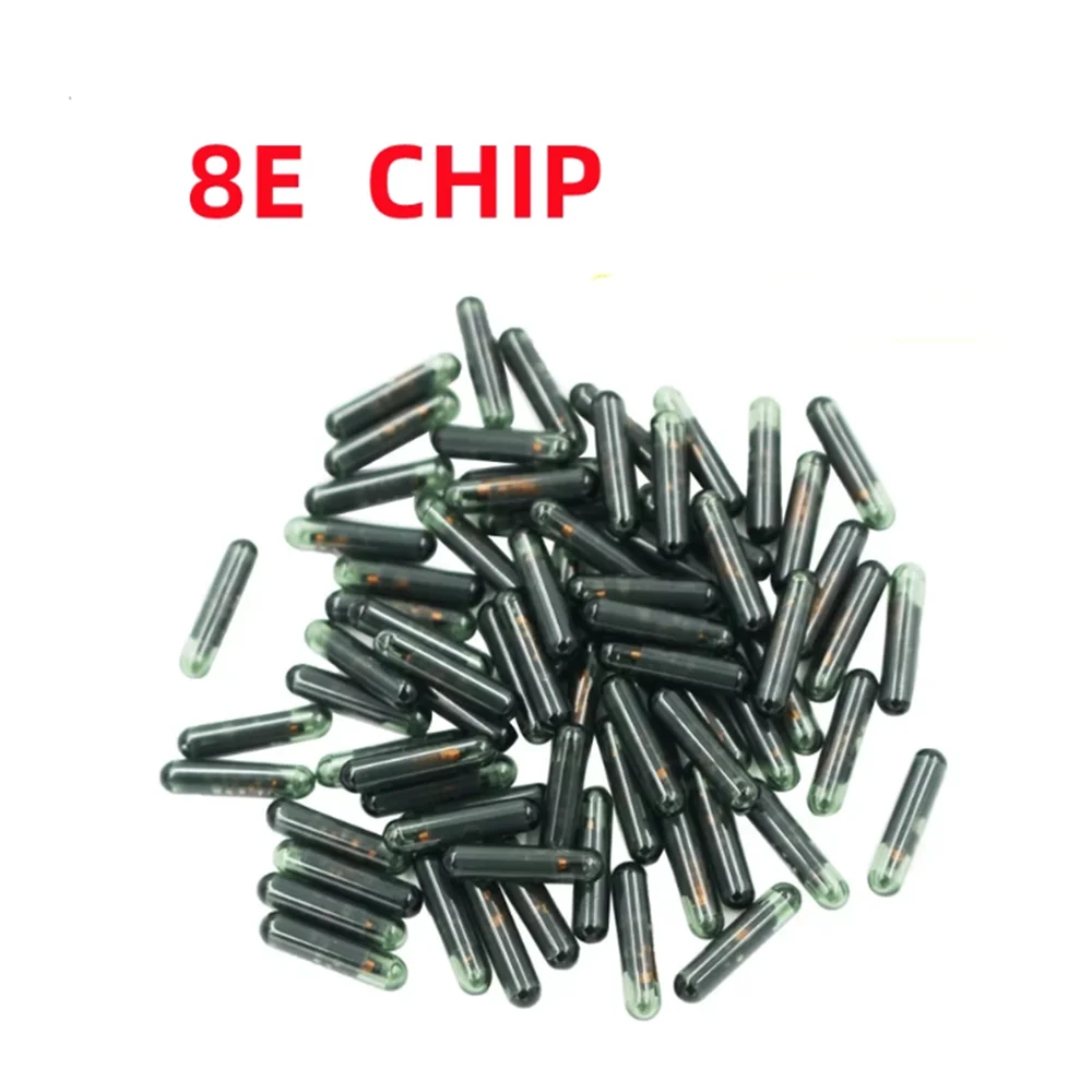 

5pcs Chip Transponder 8E Glass Chip TP32 ID 8 E Auto Transponder Chip Key Blank Car Key Chips Fit for Honda Audi Remote Car Key