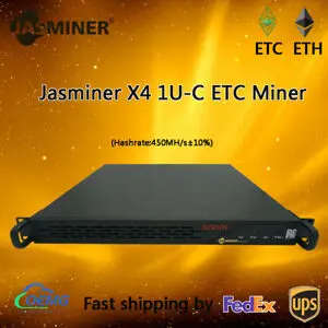 

BJ BUY 2 GET 1 FREE New Jasminer X4 1U Miner 520mh/s Hashrate ETC ETH miner 180 Days warranty