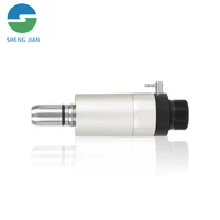 sj dent short handle fx style slow low speed air motor e type external water spray b2 m4 fit nsk type connector dental turbine