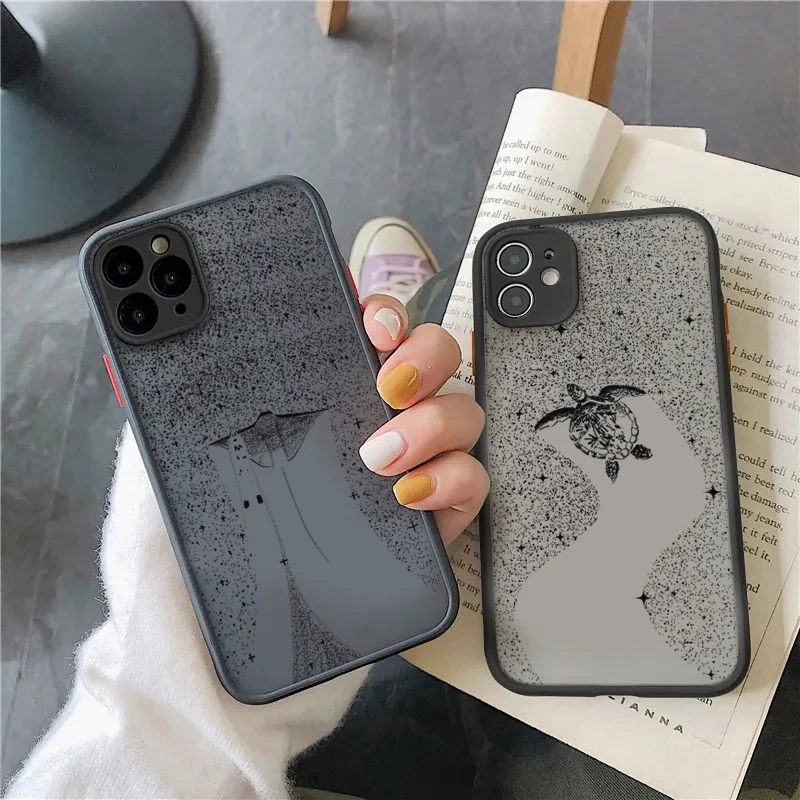 Чехол для Xiaomi Redmi Note 10 13 11 12 Pro Plus футляр с рисунком животного Дельфина черепахи 11S