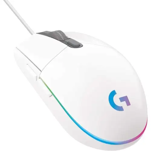 Высокоскоростная проводная мышь Logitech Gaming Mouse G102 LIGHTSYNC RGB с несколькими