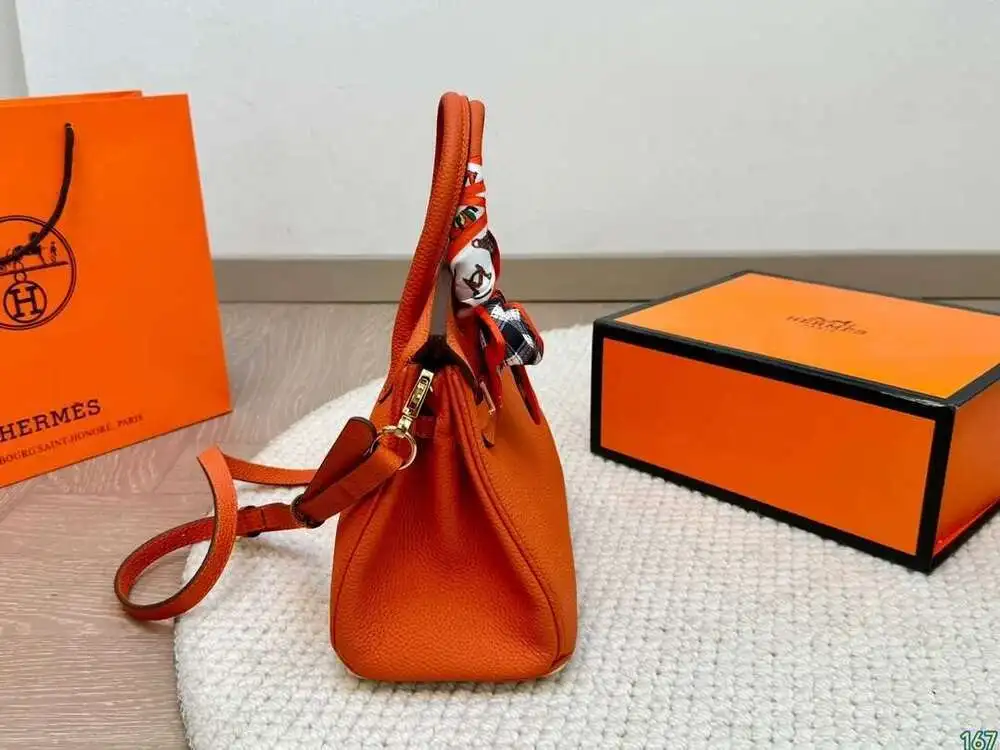 Копия В Стиле Hermes 1: 1 Перкин Платиновая Горизонтальный TexTure Женская Сумка 25cm