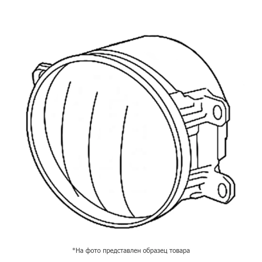 Противотуманная фара правая для Nissan Pathfinder R51 (Ниссан Патфайндер) 2004-2010 TYC 19-5785-00-1a
