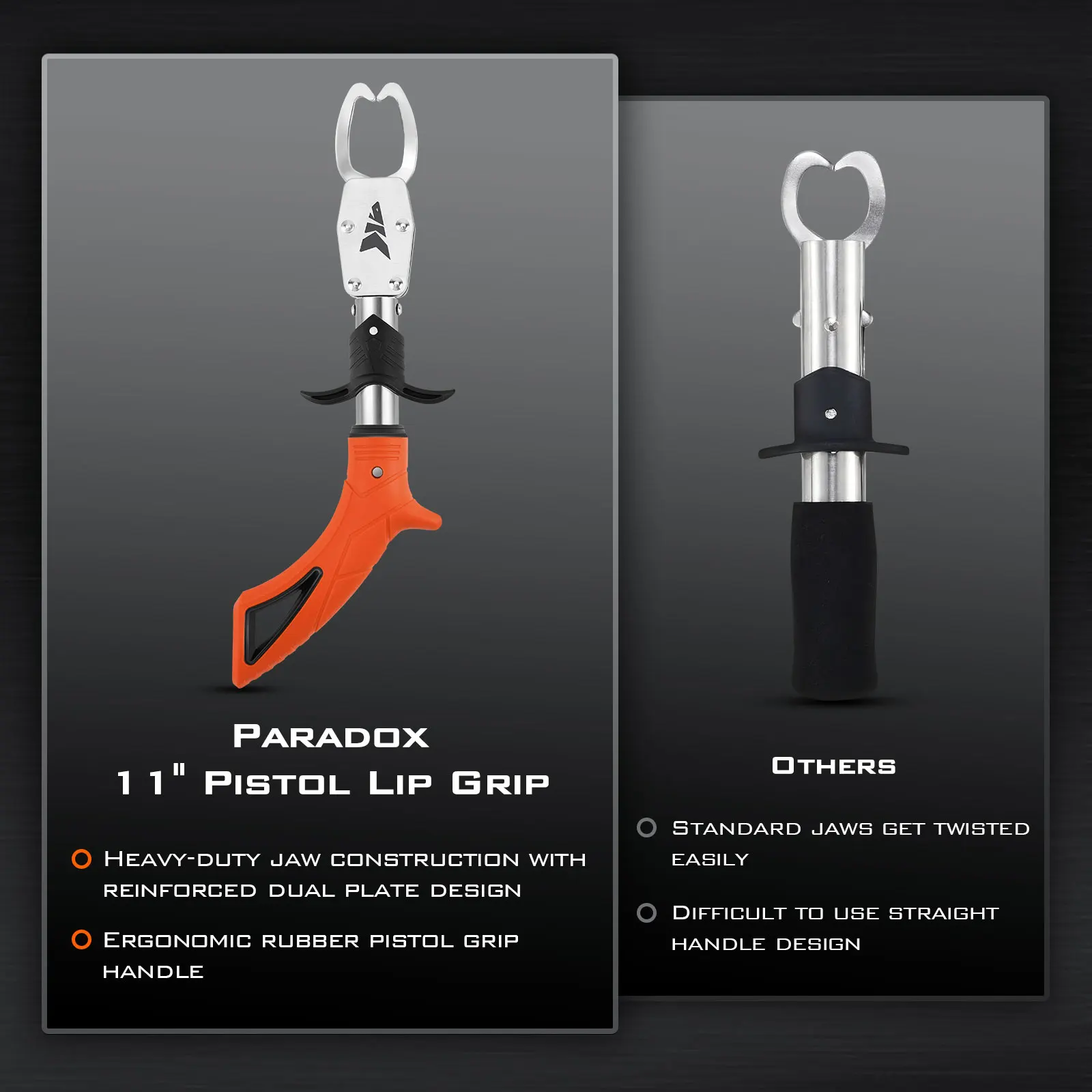 Рыболовные плоскогубцы KastKing Paradox угловой захват для рыбных губ устойчивый к