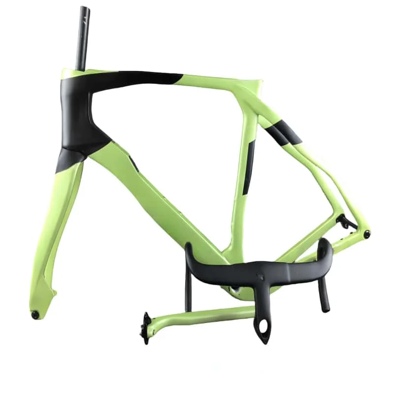 Велосипедный гравийный велосипед 2024 T1000 рама шоссейного велосипеда из