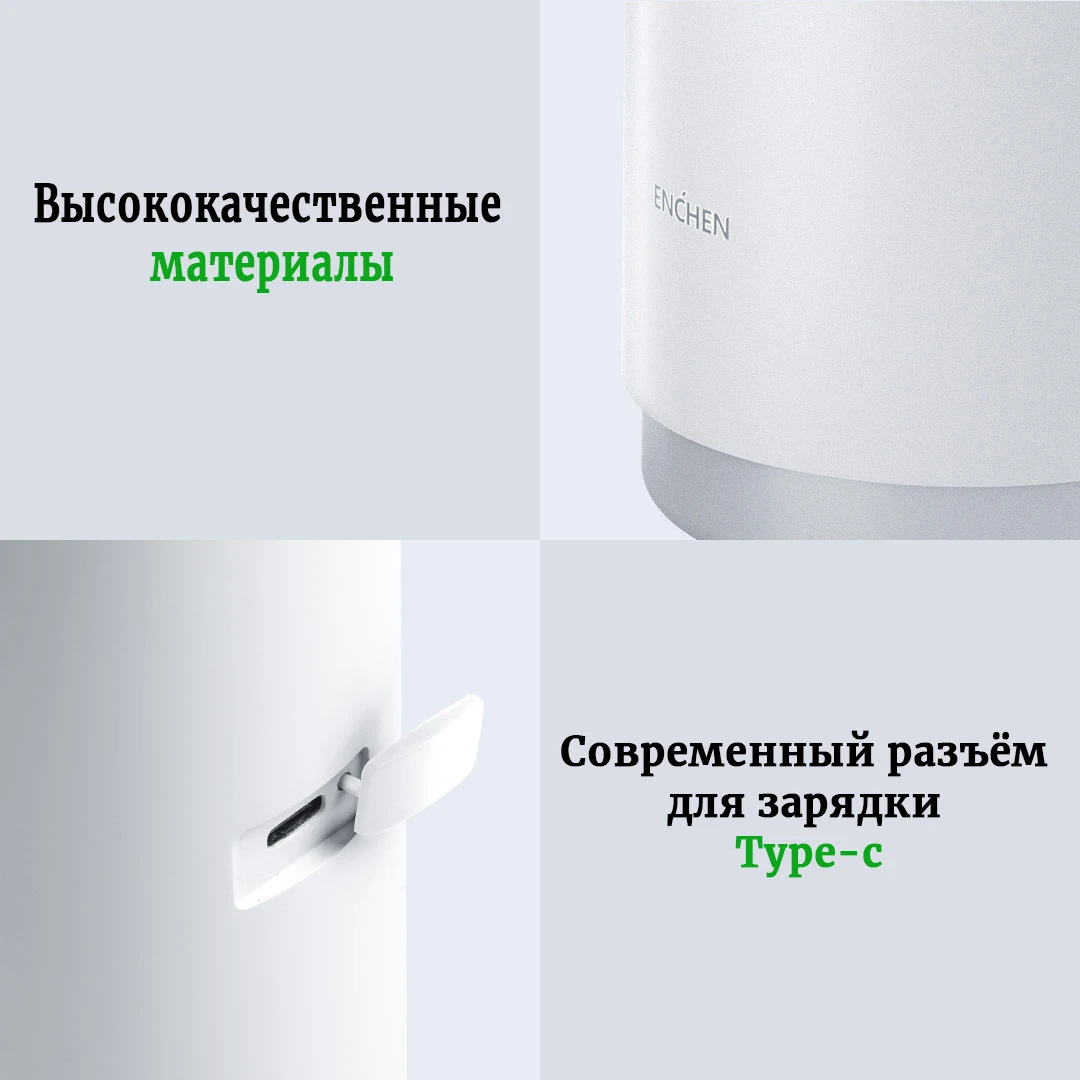 Автоматический индукционный дозатор мыла Enchen COCO Hand Washer (White) бесконтактный