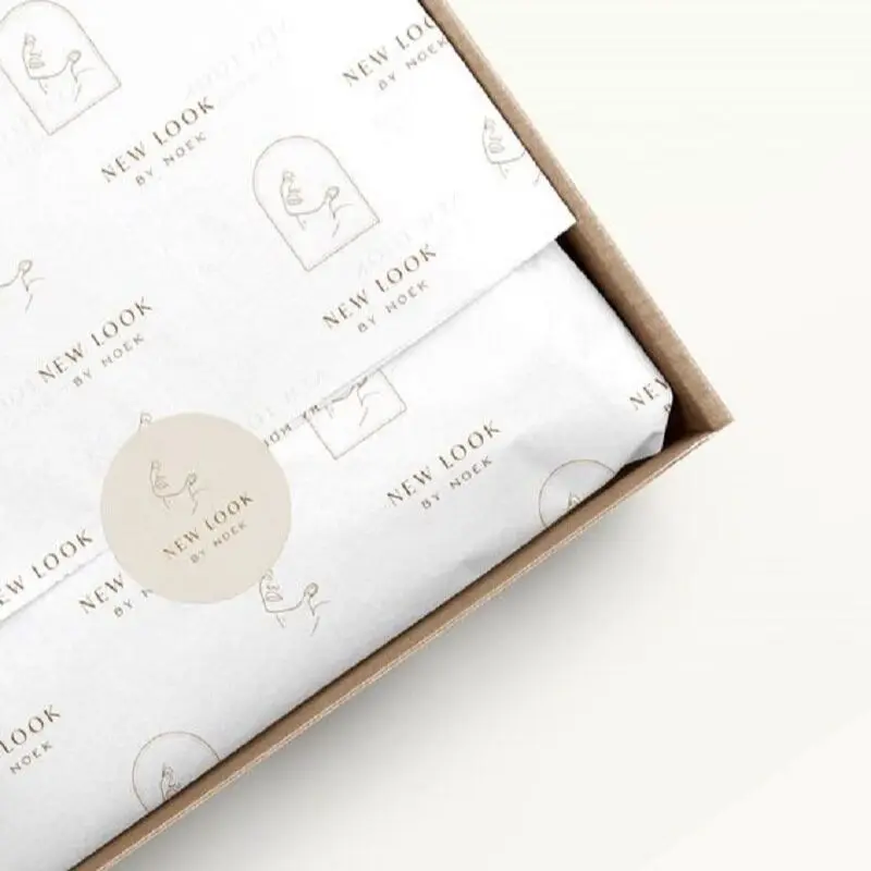 Печатная бумага для упаковки подарков 1000 шт