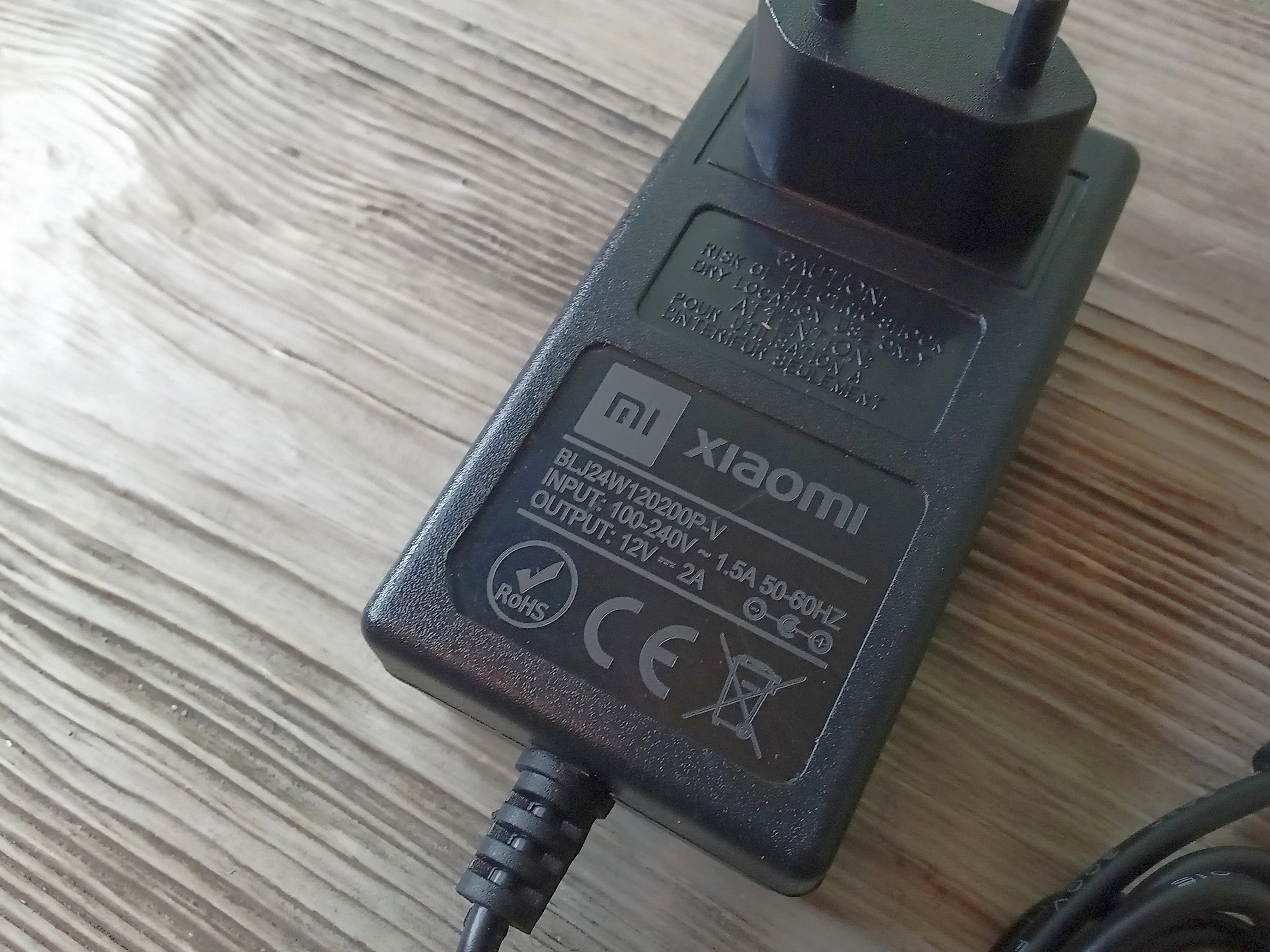 Power supply for monitor Xiaomi Mi desktop 1C: 12.0V 2.0a 24.0w |