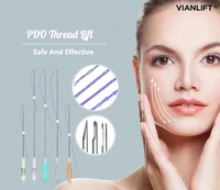 free shipping 20pcs30pcs50pcs korea top selling face anti aging skin care pdo thread lifts 29g38mm for face lifting