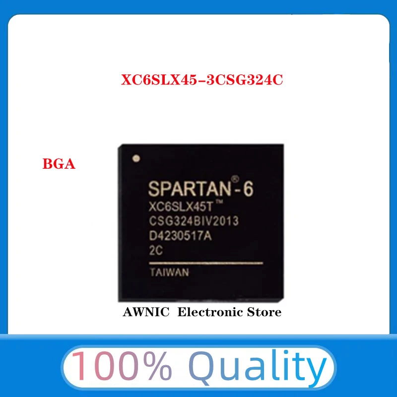 

Новинка 100%, оригинальная фотография Φ XC6SLX45CSG324 XC6SLX45 CSG324 BGA