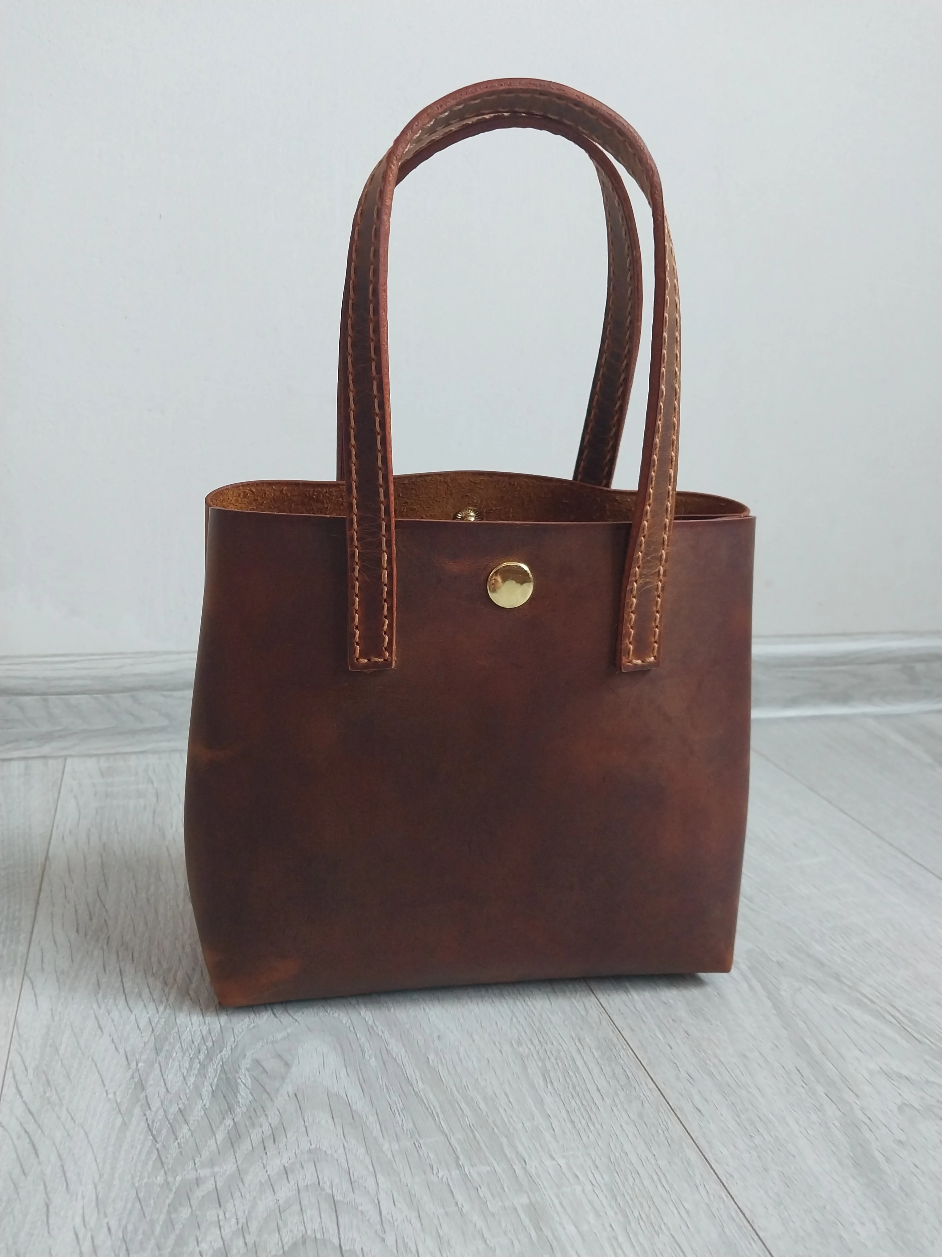 Женский Шоппер Из Натуральной Кожи Купить