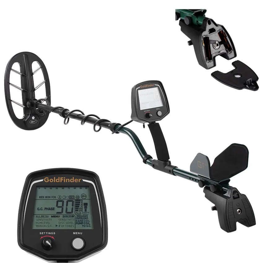 

SUMMER SALES DISCOUNT ON Gold Finder GF2 High Sensitivity Underground Treasure Finder 11'' LCD Display Gold Metal Detector