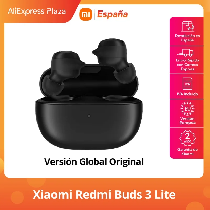 Xiaomi Redmi Buds 3 Lite | Аккумуляторная батарея до 18 часов Защита IP54 от пола и воды Bluetooth 5 2 -