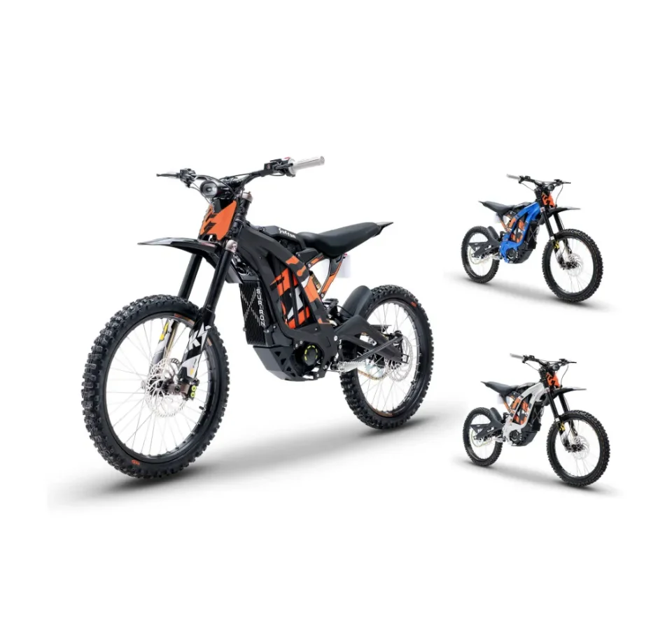 

2022 Original Sur Ron Light Bee X Powerful 5400W Dirt Ebike Adult SurRon Electric Bicycle(Black/Blue/White)