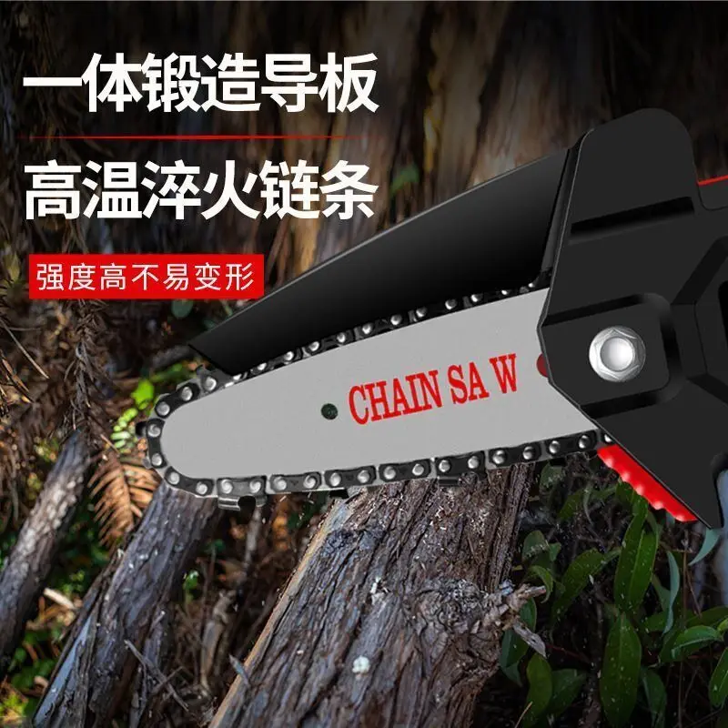 Маленькая электрическая литиевая цепная пила