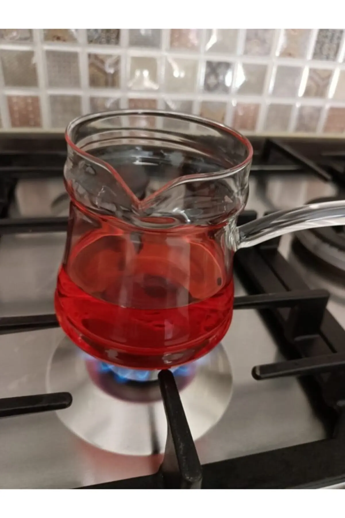 Стеклянный Турецкий кофейник чайник стеклянный столик для кофе с молоком