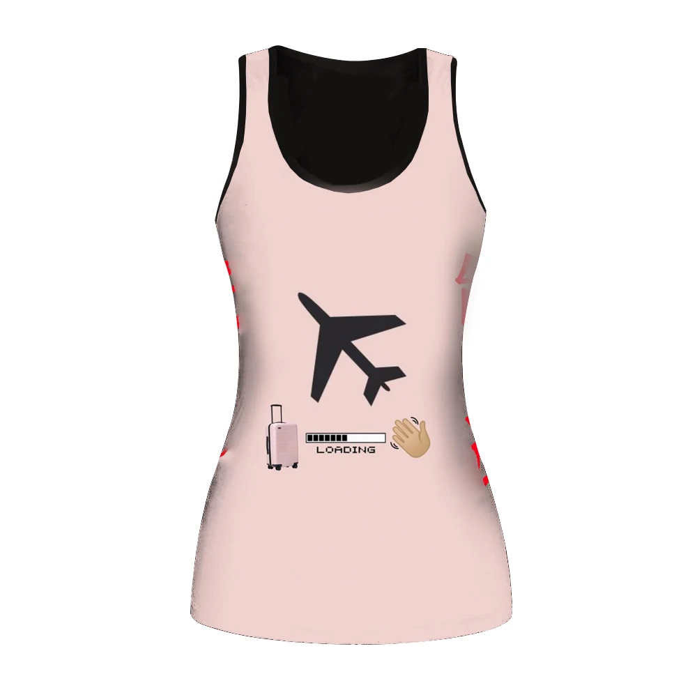 

Summer Ladies Tank Top Punk Style Summer Sleeveless Shirt Casual Tank Top Off Shoulder Loose Top Fashion Ladies T Shirt