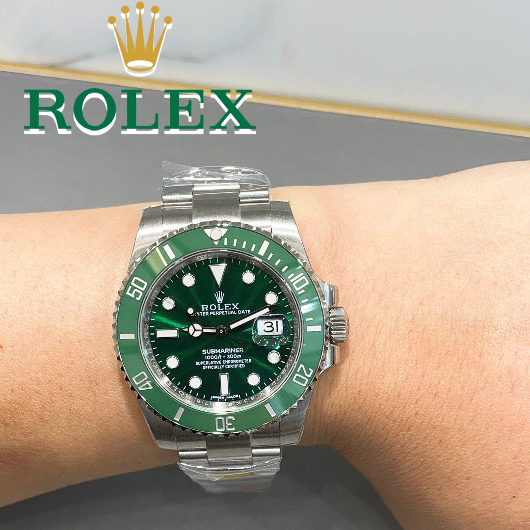Часы в стиле Rolex Submariner Стрелка Green Water Ghost Механические часы с автоподзаводом