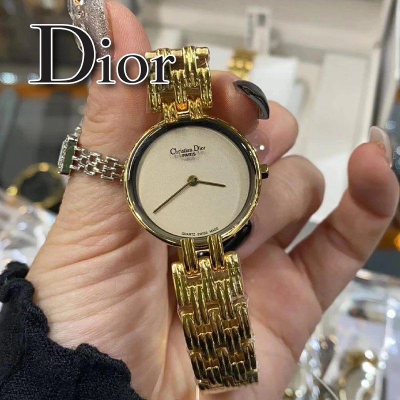 Часы в стиле Dior простой дизайн легкая роскошь нишевая мода изысканные компактные