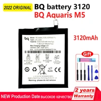 100 original 3120mah phone battery for bq aquaris m5 smart phone high quality batteries with toolstracking number