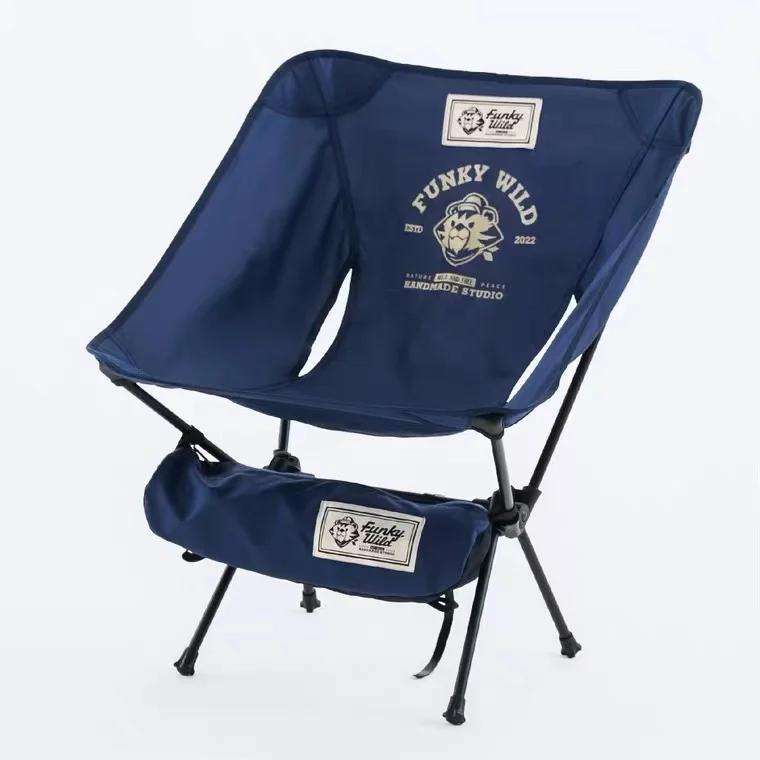 

Ultralight Outdoor Folding Chair Portable Fishing Chair Camping Moon Chair