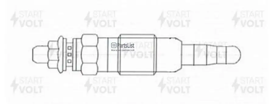 STARTVOLT GLSP087 | Свеча накаливания Ford Mondeo II 96 18D