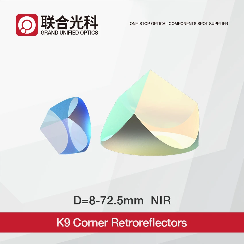 

Оптические Угловые фотоотражатели из стекла K9 от китайского производителя