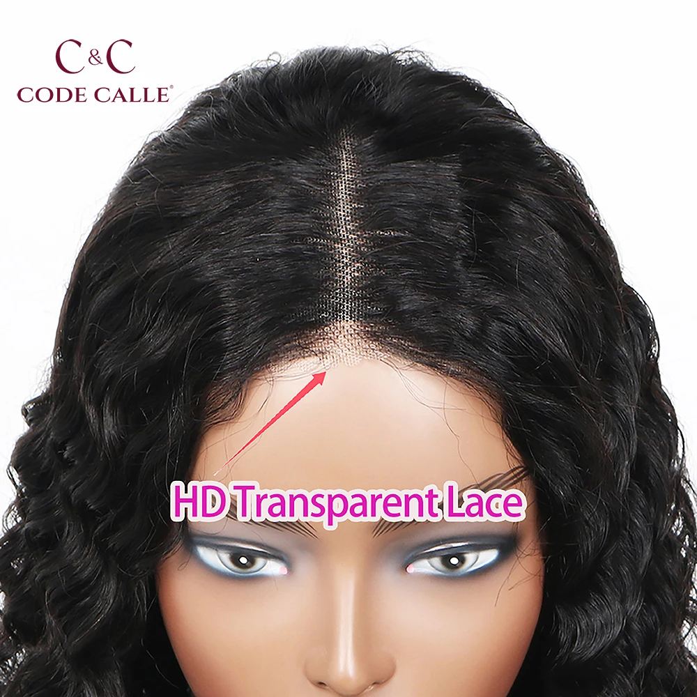 Парик Боб Человеческих Волос Глубокая Волна Фронта Шнурка Вьющиеся Парики Для