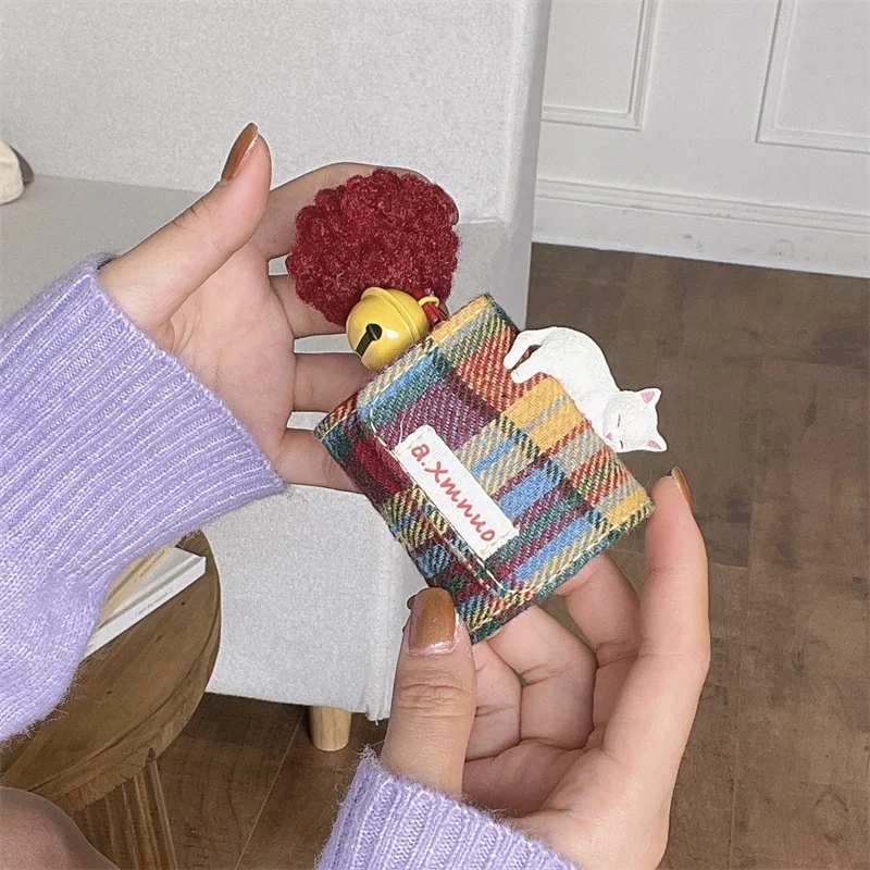 Чехол для наушников Kawaii 3D Cat