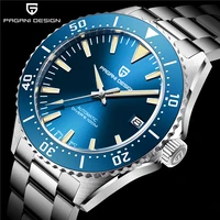 pagani design brand luxury dress watch 100m waterproof calendar nh35a automatic movement business mechanical watch for men reloj