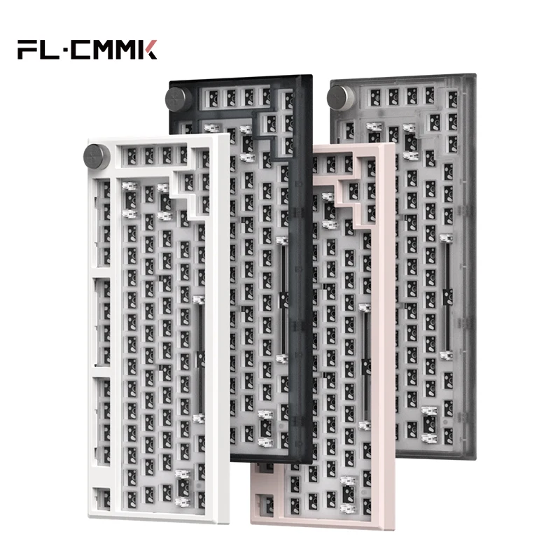 Игровая механическая клавиатура FL · ESPORTS MK750 с RGB подсветкой, 82 клавиши, Bluetooth, беспроводная, 2,4 ГГц, три режима