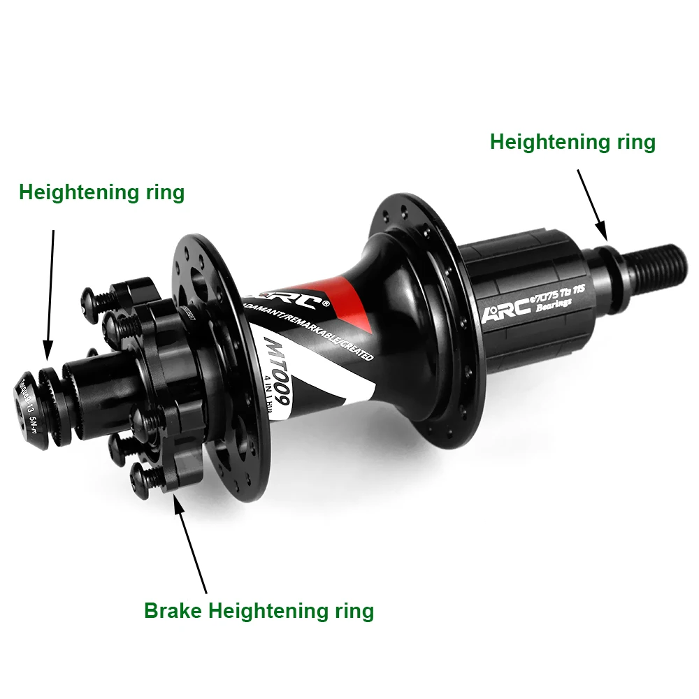 Комплект Обновления Задней Ступицы Mtb От 135 Мм До 12x148 Подвеска Из Алюминиевого