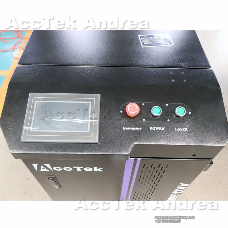 Горячая распродажа!! Ручная портативная машина для лазерной очистки 1000 Вт 1500 2000