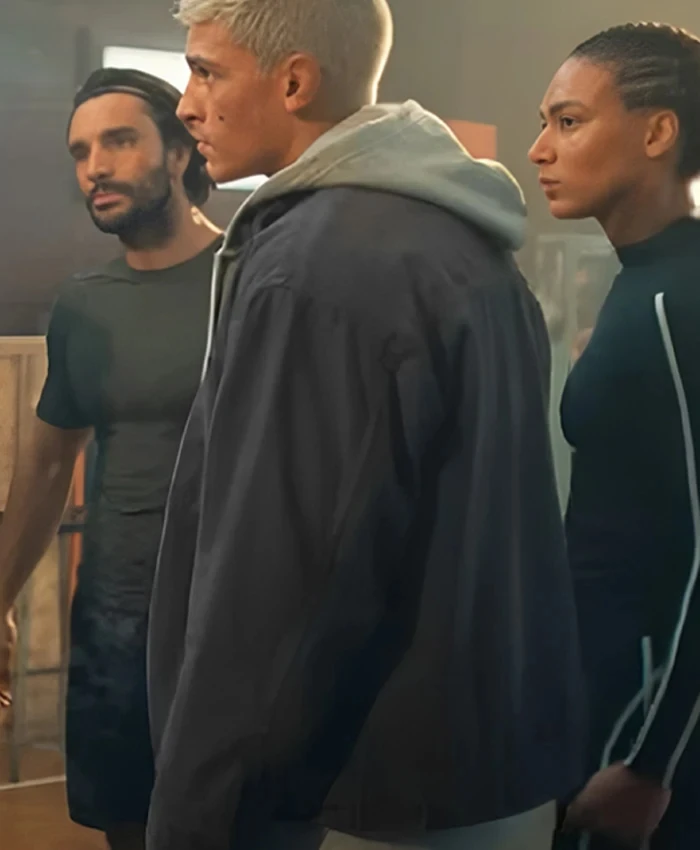 Мужская хлопковая куртка на молнии в стиле фильма