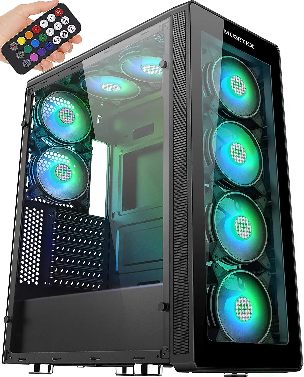 Игровой Настольный ПК AMD 9 3900X 3 8 ГГц RTX 3090 24 ГБ 32 3600 МГц RGB память 1 ТБ Gen4