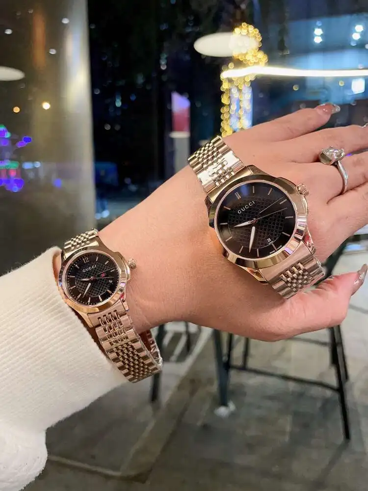 Часы для пар G-timeless классический браслет из девяти жемчужин Женские 28 мм Мужские 38