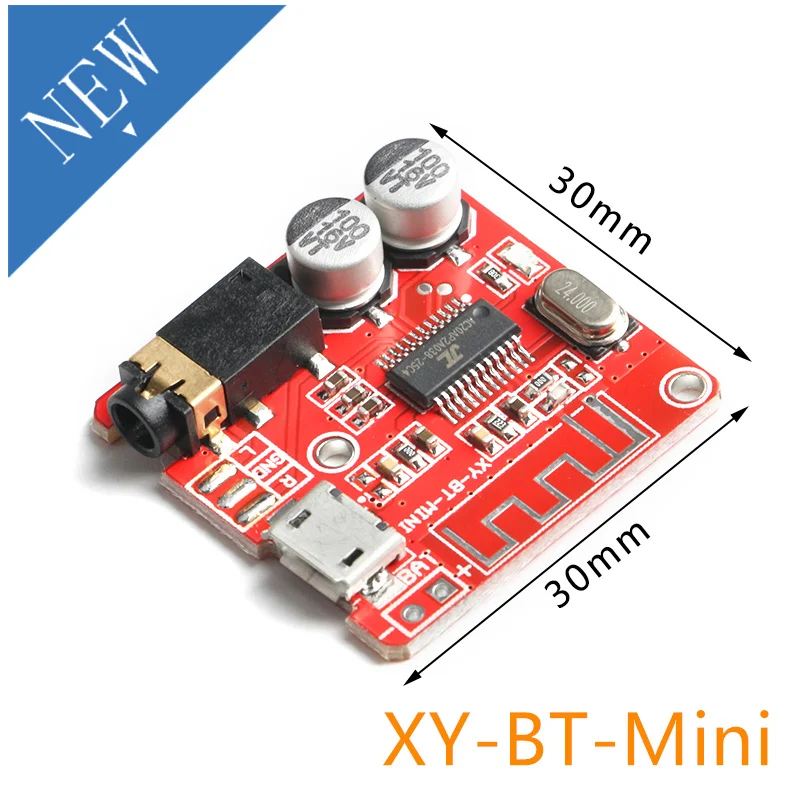 Модуль приемника аудио DIY совместимый с Bluetooth 4.1/ 5.0 MP3 без потерь декодер усилитель XH-A252 XY-BT-Mini XY-BT-L on.