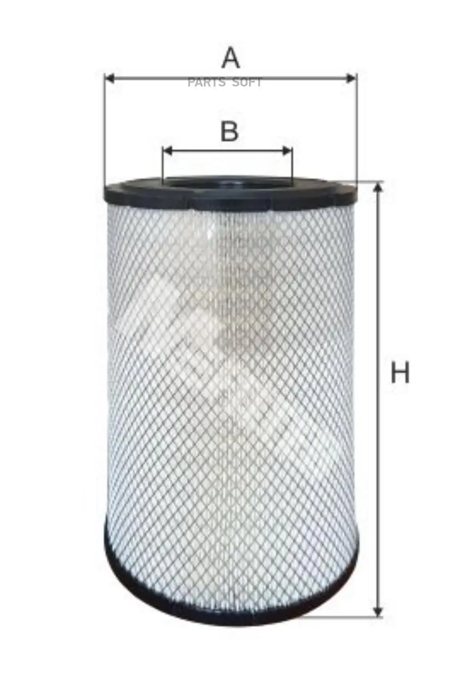 A867_фильтр воздушный! H423 D208 d106 Cat/Cummins/John Deere/Liebherr/