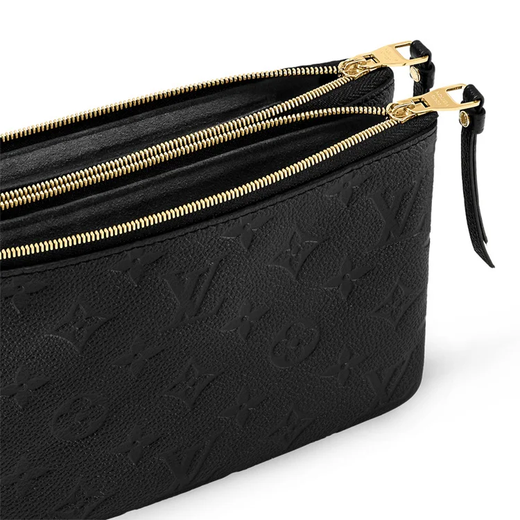 Женская сумка Pochett на двойной молнии через плечо