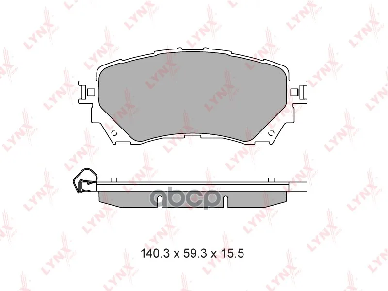 Колодки Тормозные Передние Подходит Для Mazda 6(Gj) 2.0-2.5 12 Bd-5130 LYNXauto арт. BD-5130